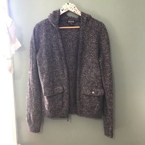 Michaels Michael Kors Gray & White Jacket Size M